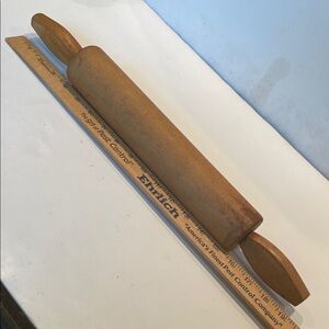 Vintage Wood Rolling Pin